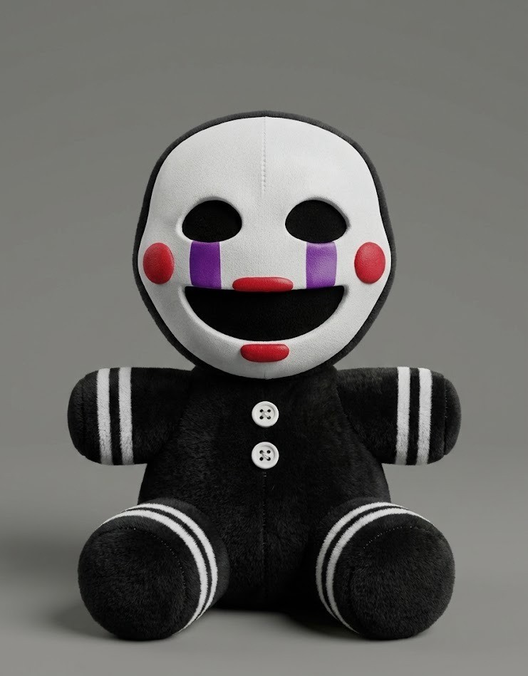 Busto personalizado de gato Yuki impresión 3D negro